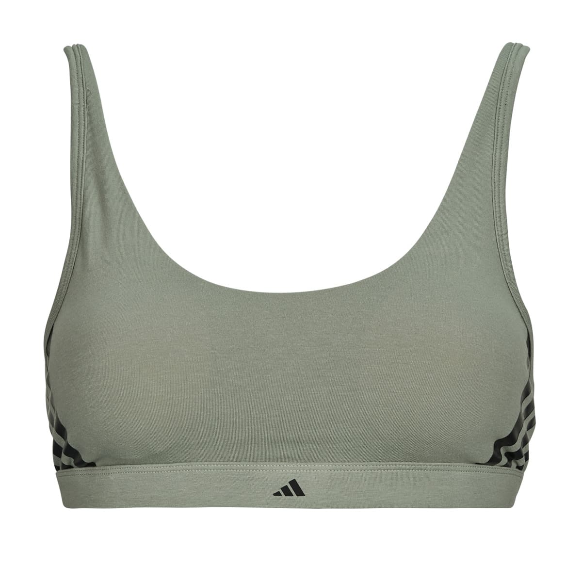 Αθλητικά σουτιέν adidas ACTIVE ESSENTIALS COTTON 3 STRIPES