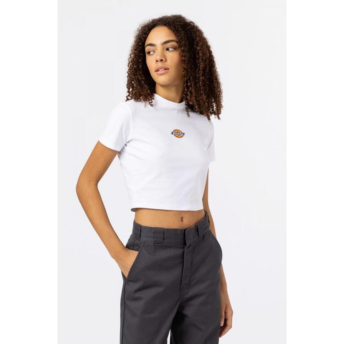 Women's T-Shirts Dickies White