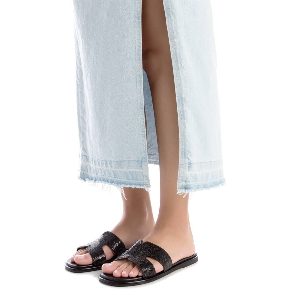 Women's Flip Flops Xti Black