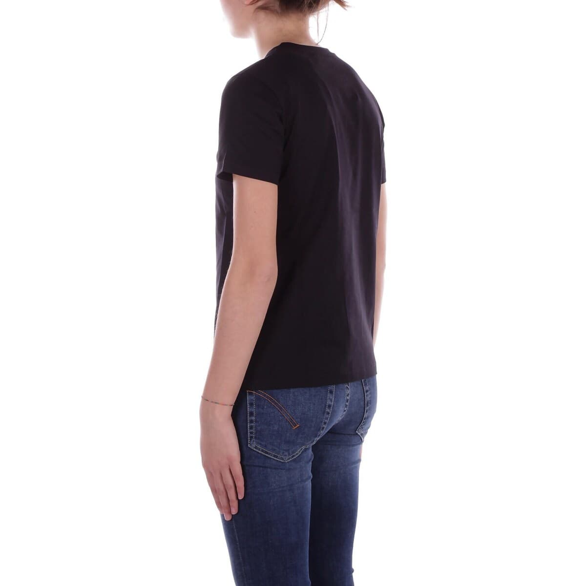 Women's T-Shirts Dondup Black