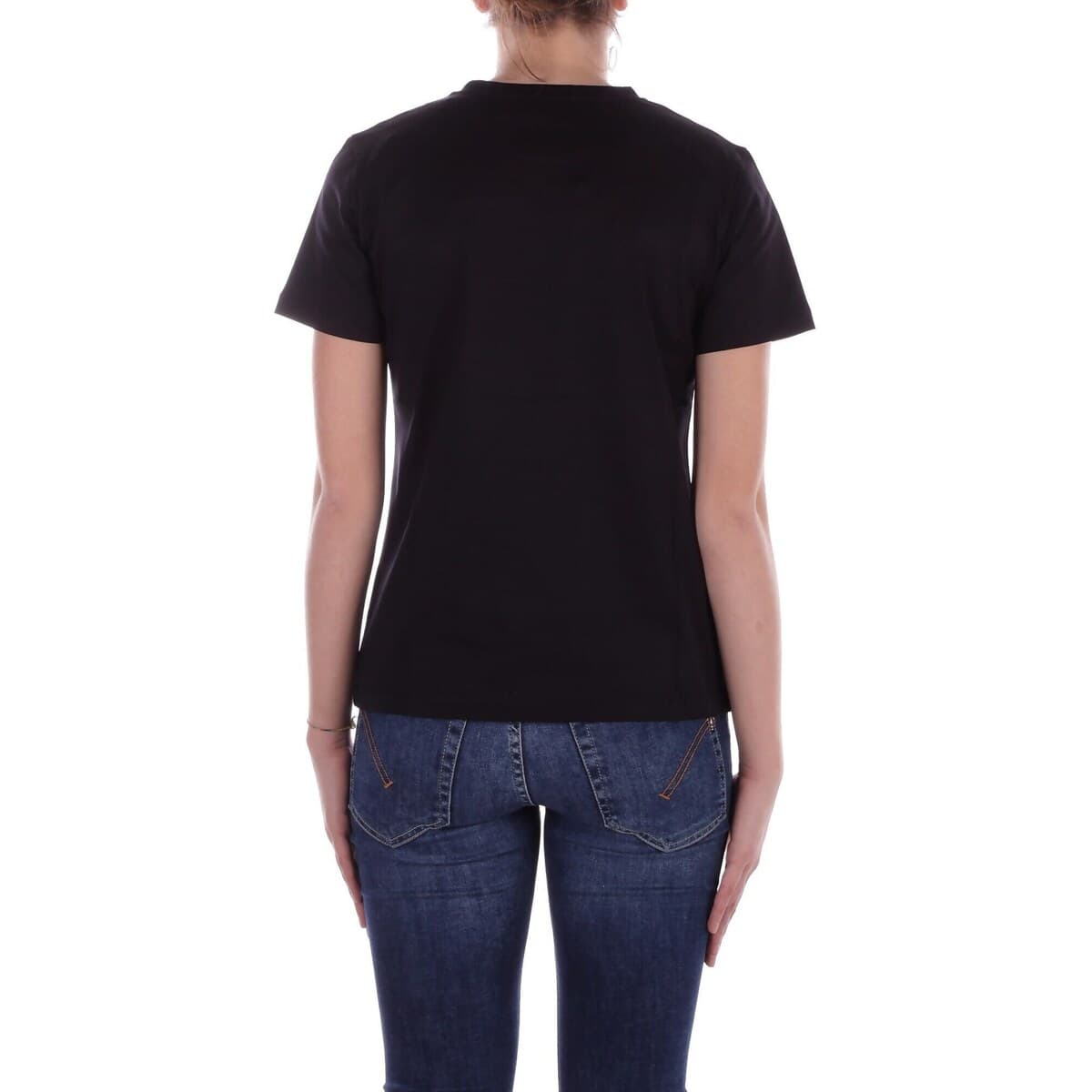Women's T-Shirts Dondup Black