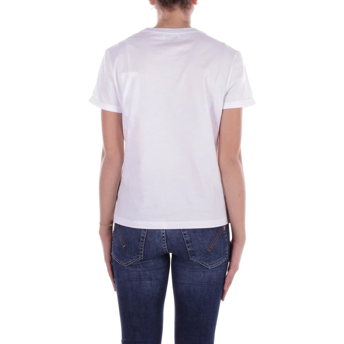 Women's T-Shirts Dondup White