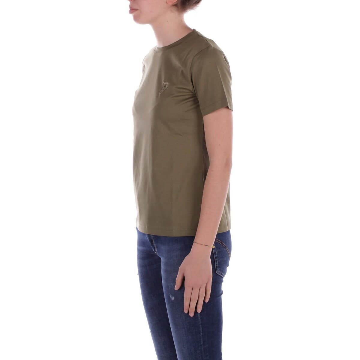 Women's T-Shirts Dondup Green