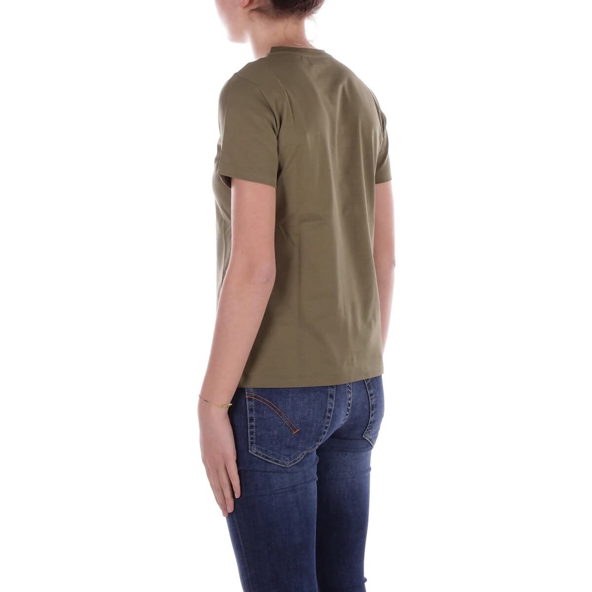 Women's T-Shirts Dondup Green