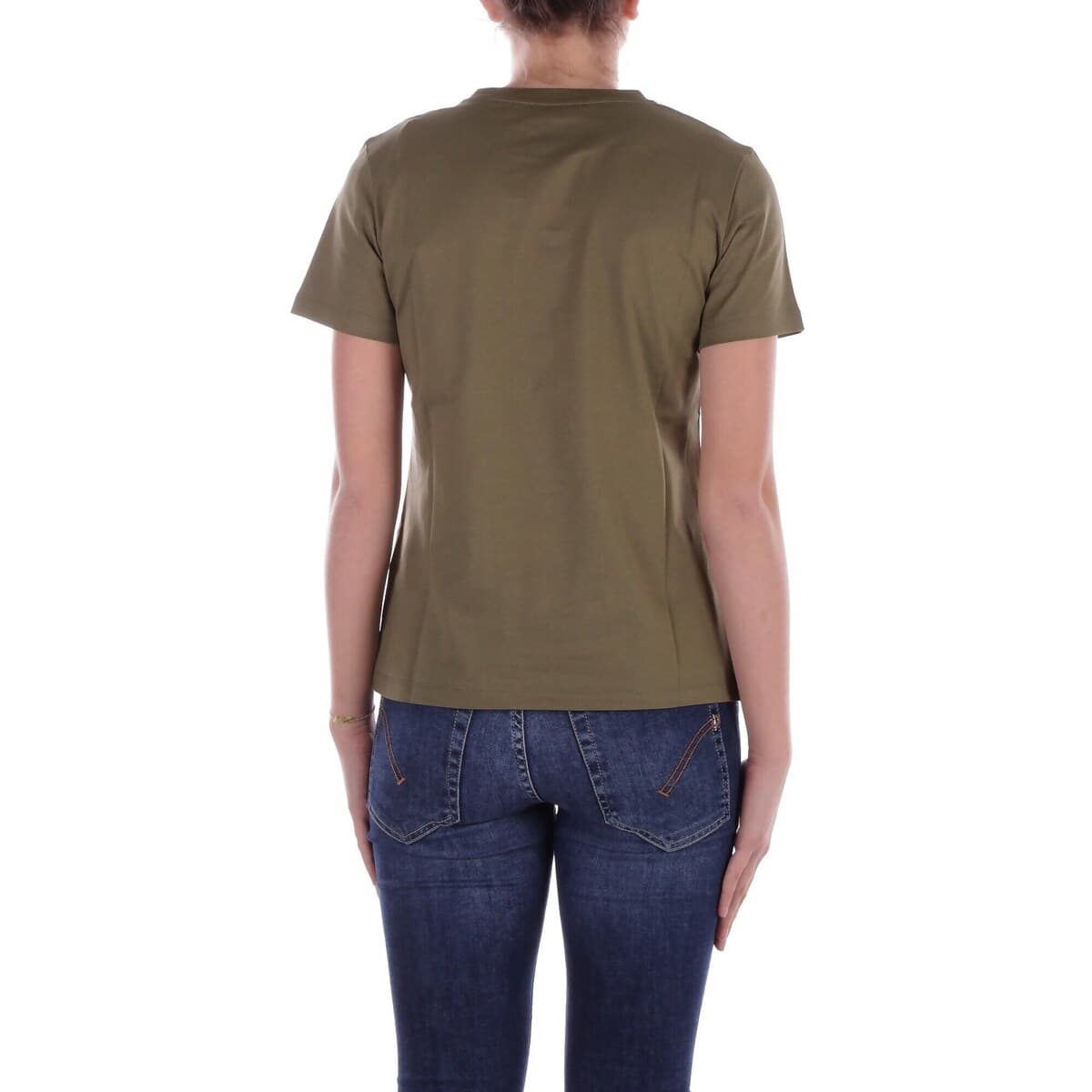 Women's T-Shirts Dondup Green