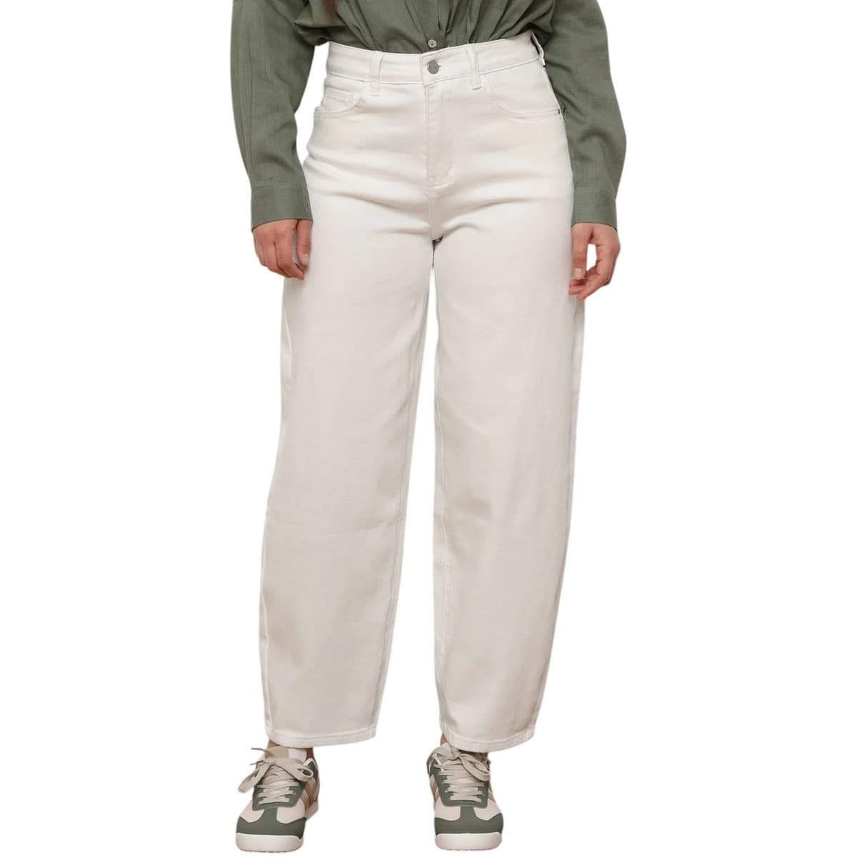 Women's Jeans La Modeuse White