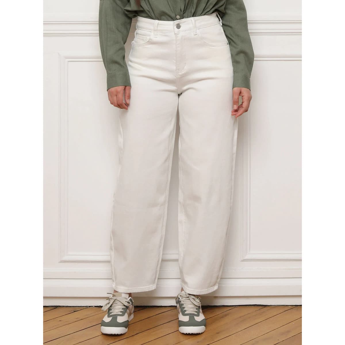 Women's Jeans La Modeuse White