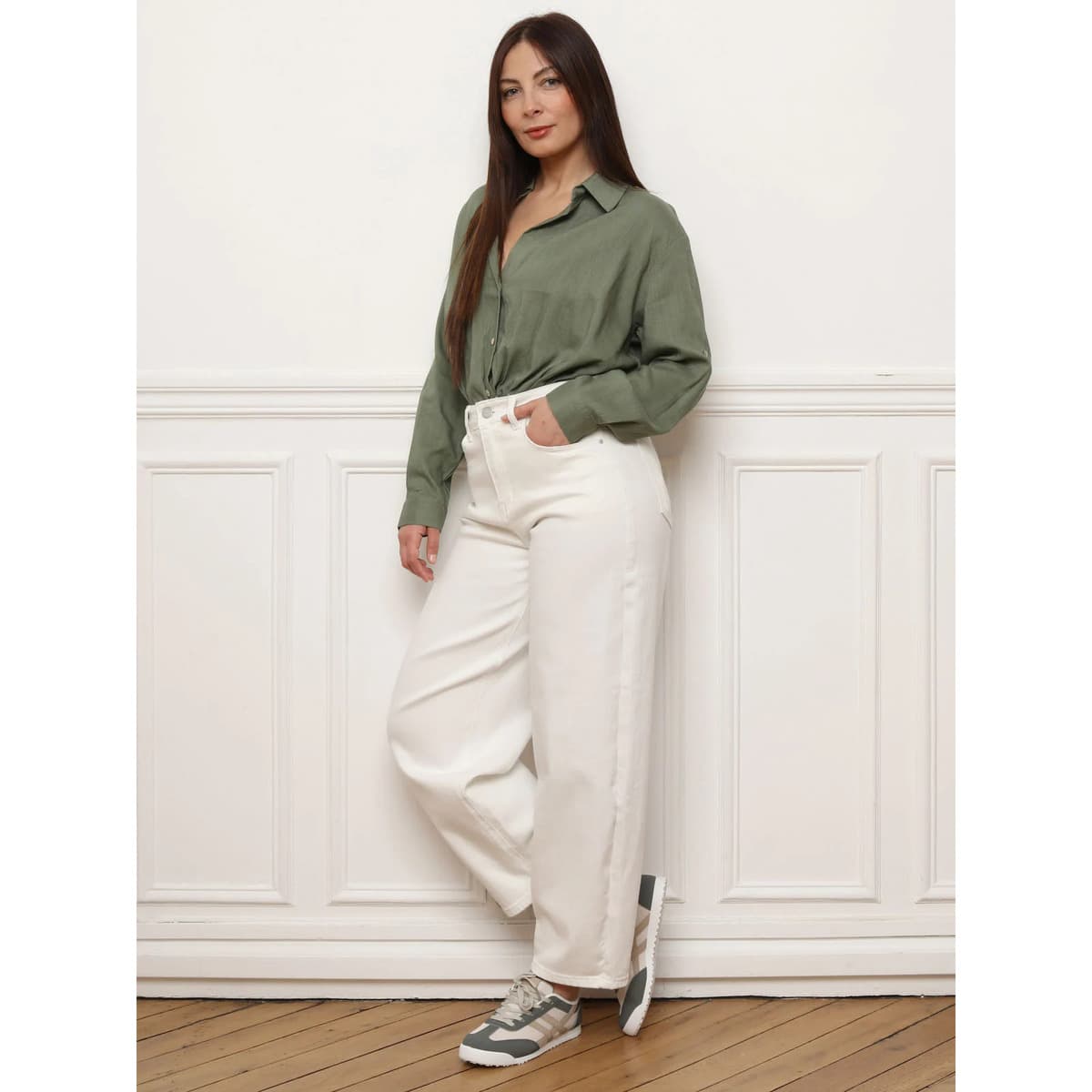 Women's Jeans La Modeuse White