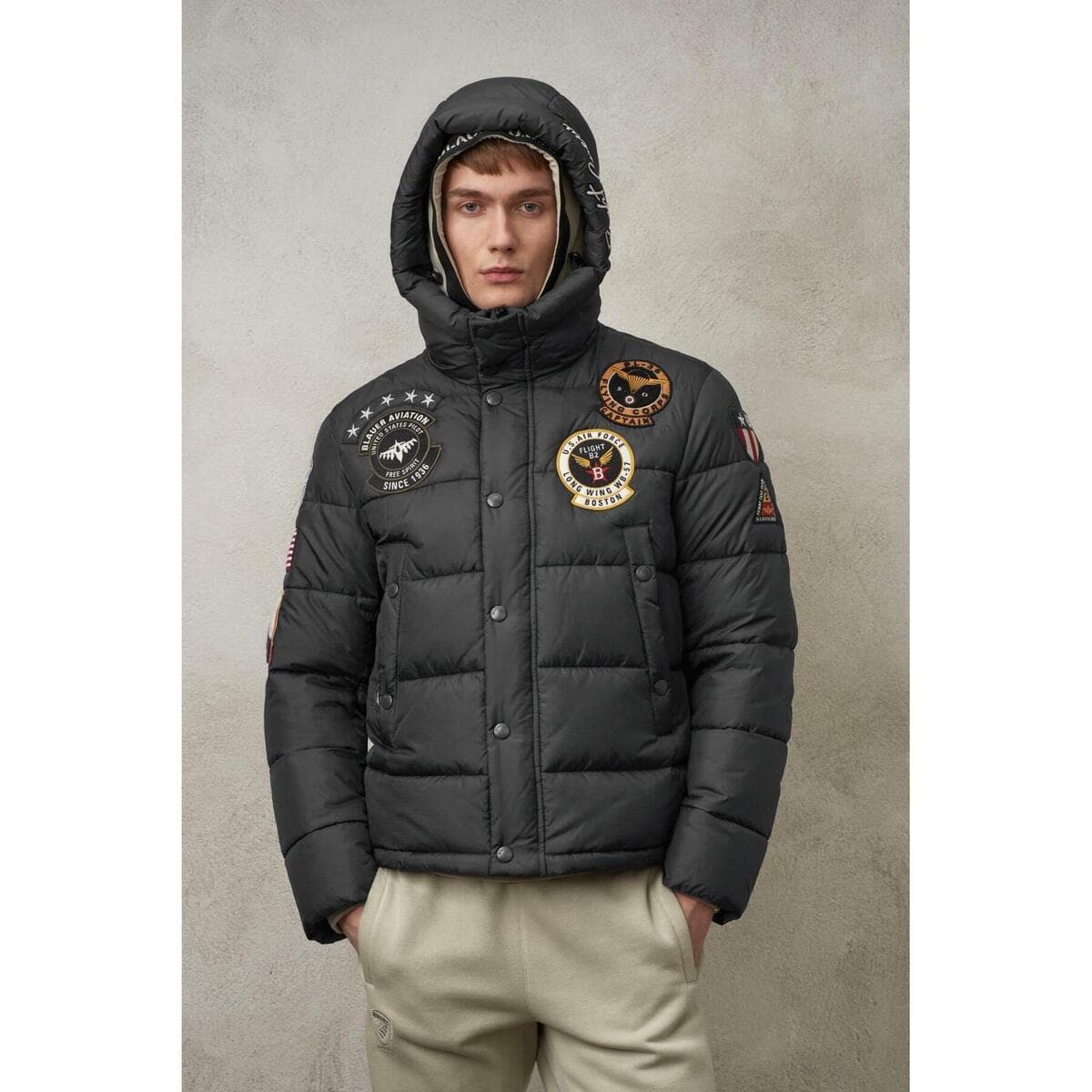 Men's Blazers Blauer Black