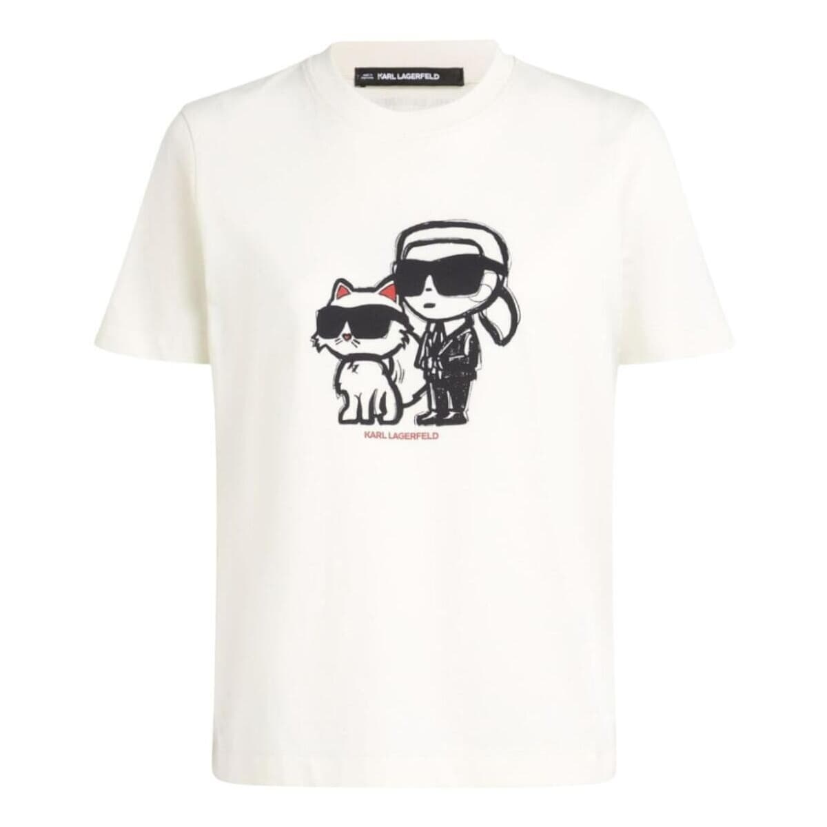 T-shirt με κοντά μανίκια Karl Lagerfeld A1W17129 B09