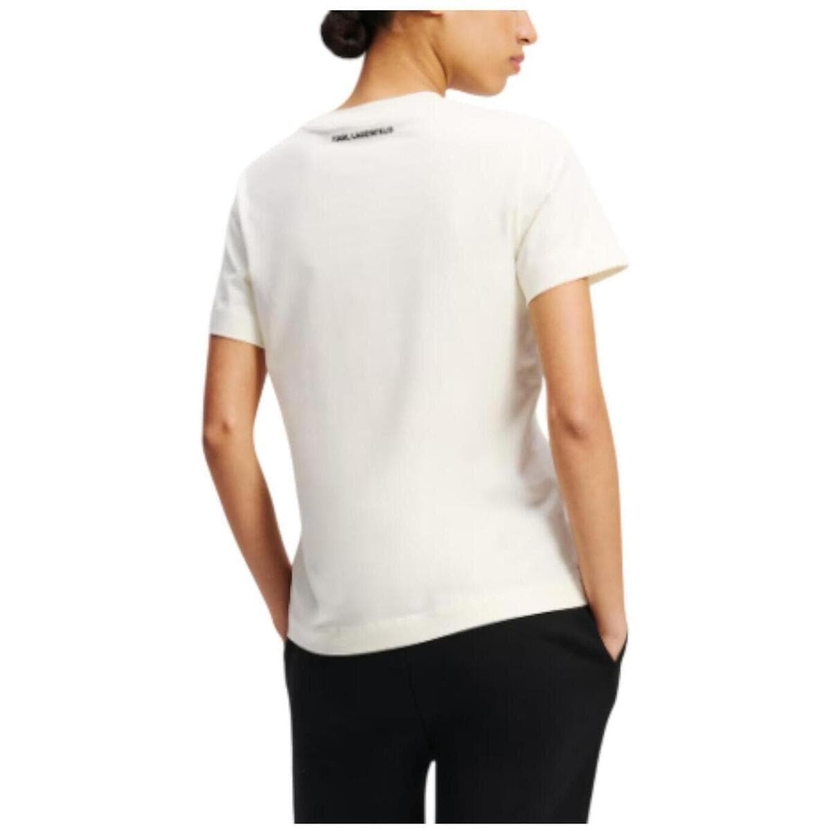 Women's T-Shirts Karl Lagerfeld White