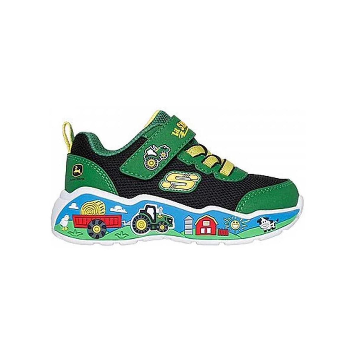 Boys' Sneakers Skechers Green