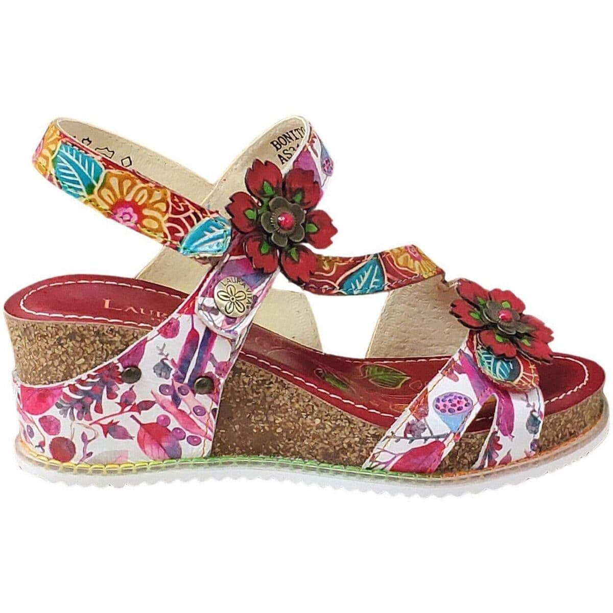 Women's Platforms Laura Vita Red