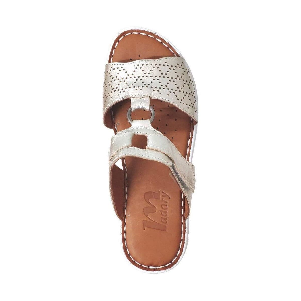 Women's Mules Madory Gold
