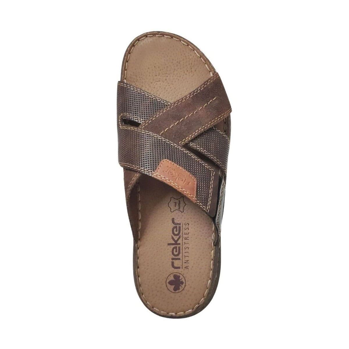 Men's Mules Rieker Brown