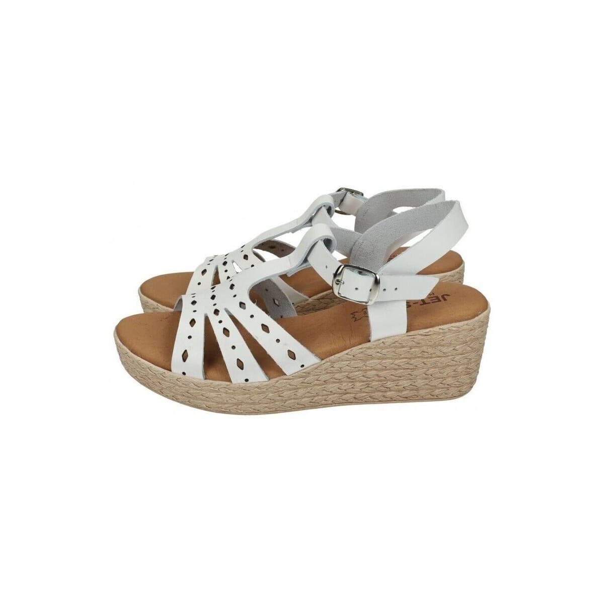 Women's Platforms Jet-Set White