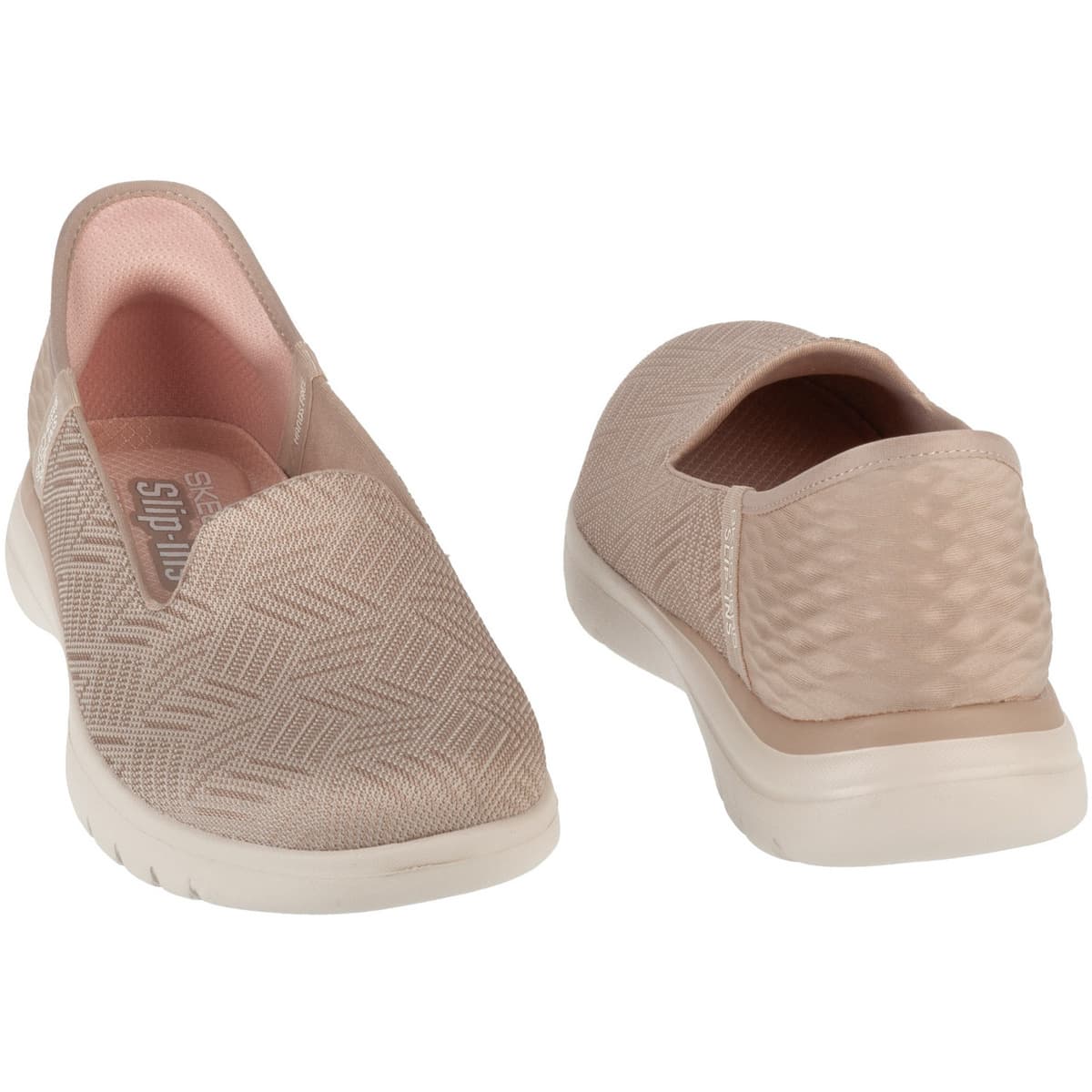 Women's House Slippers Skechers Beige