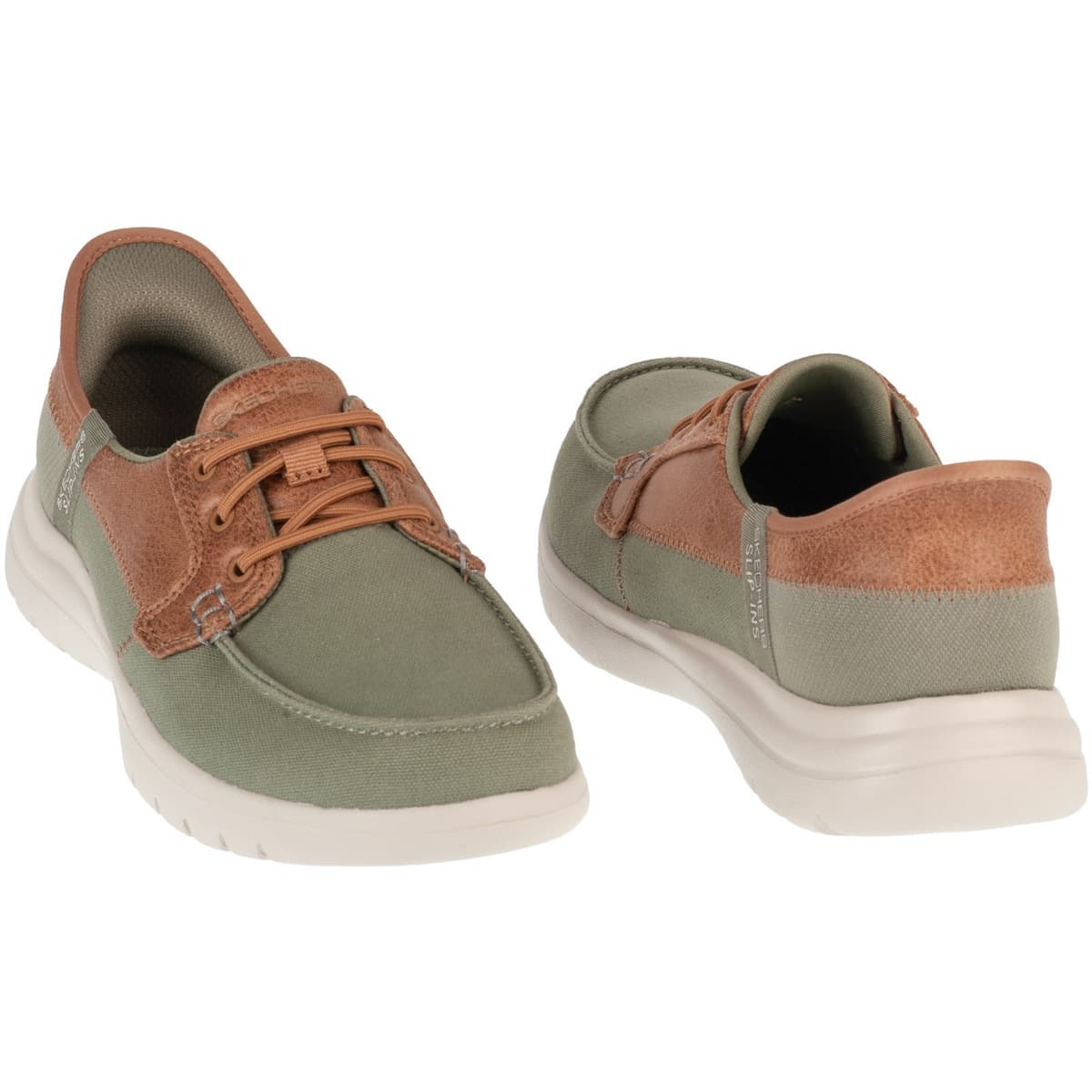 Women's House Slippers Skechers Green