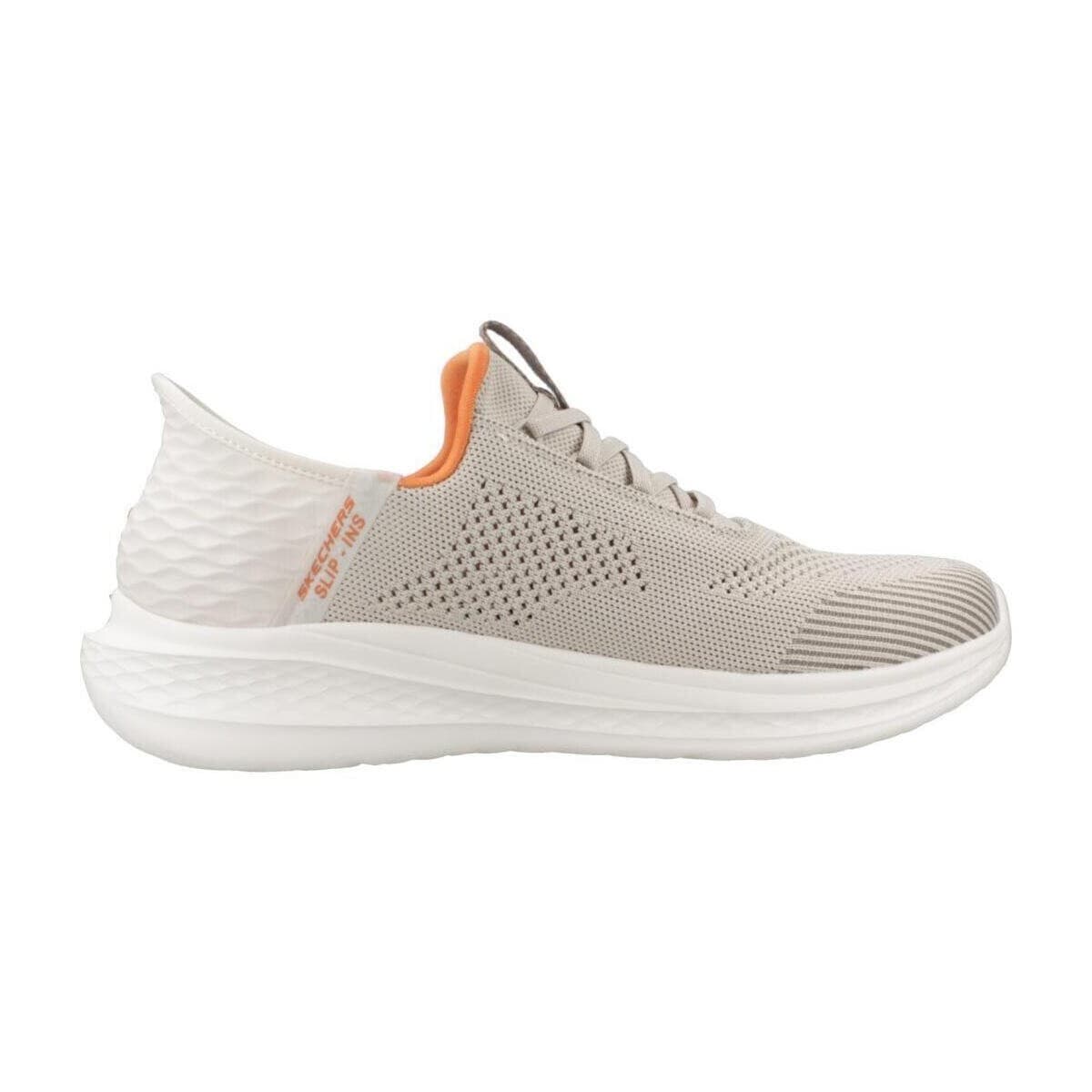 Men's Sports Shoes Skechers Beige