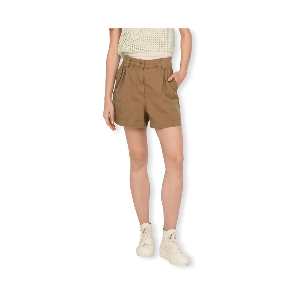 Women's Shorts Only Brown