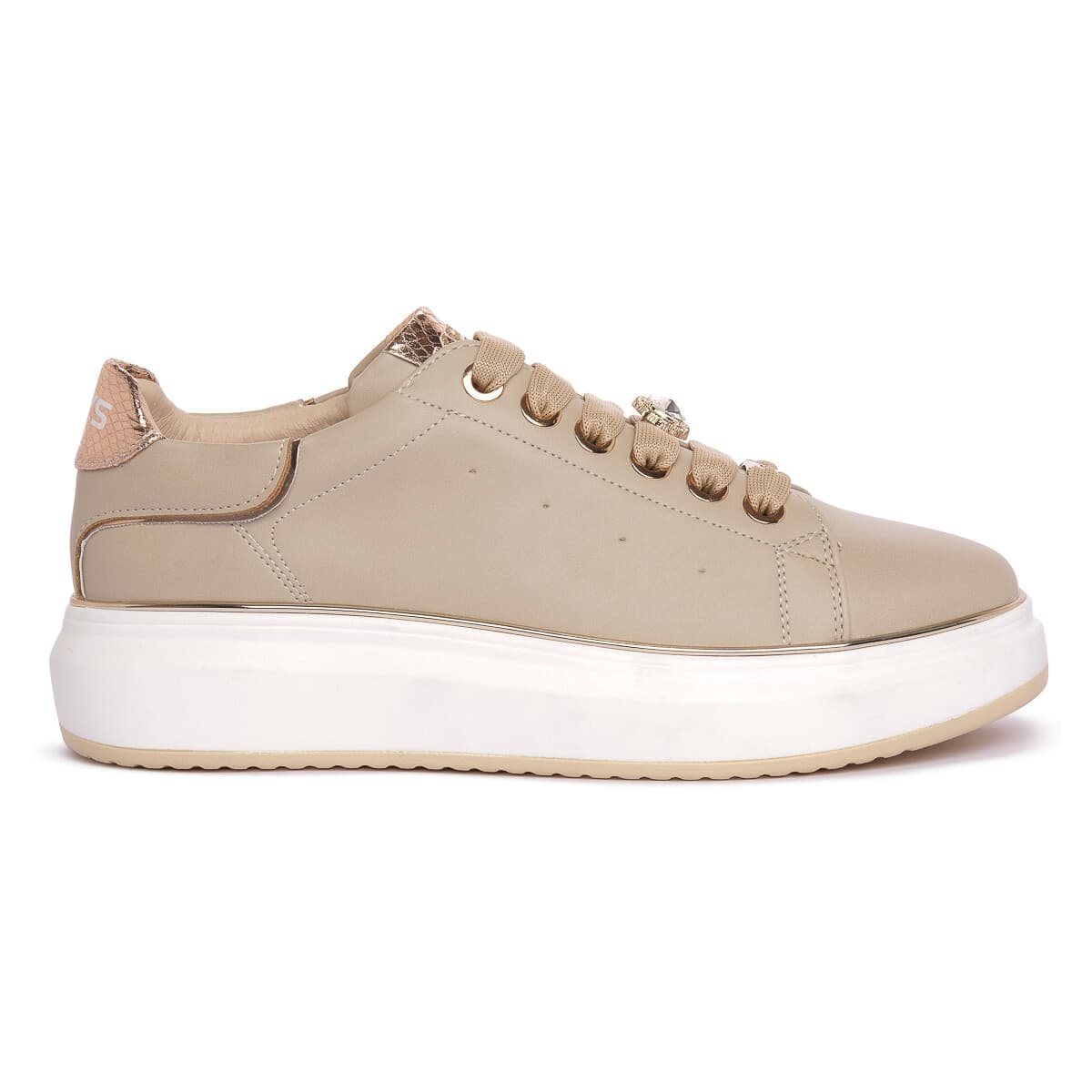 Women's Sneakers Keys Beige