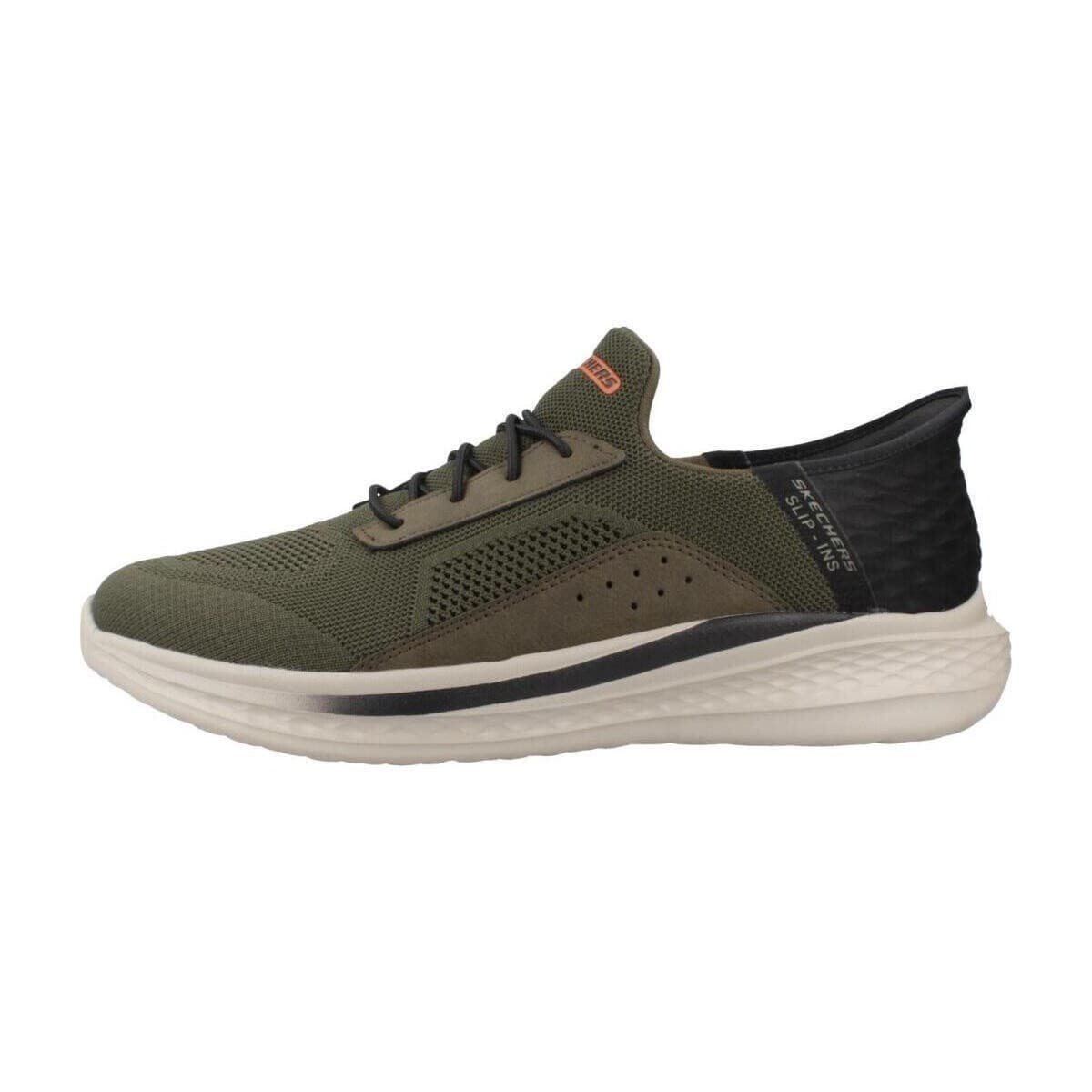 Men's Sports Shoes Skechers Green