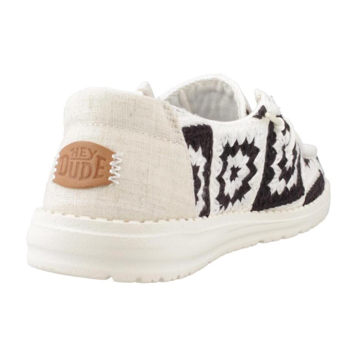 Women's Derby Shoes HEYDUDE White