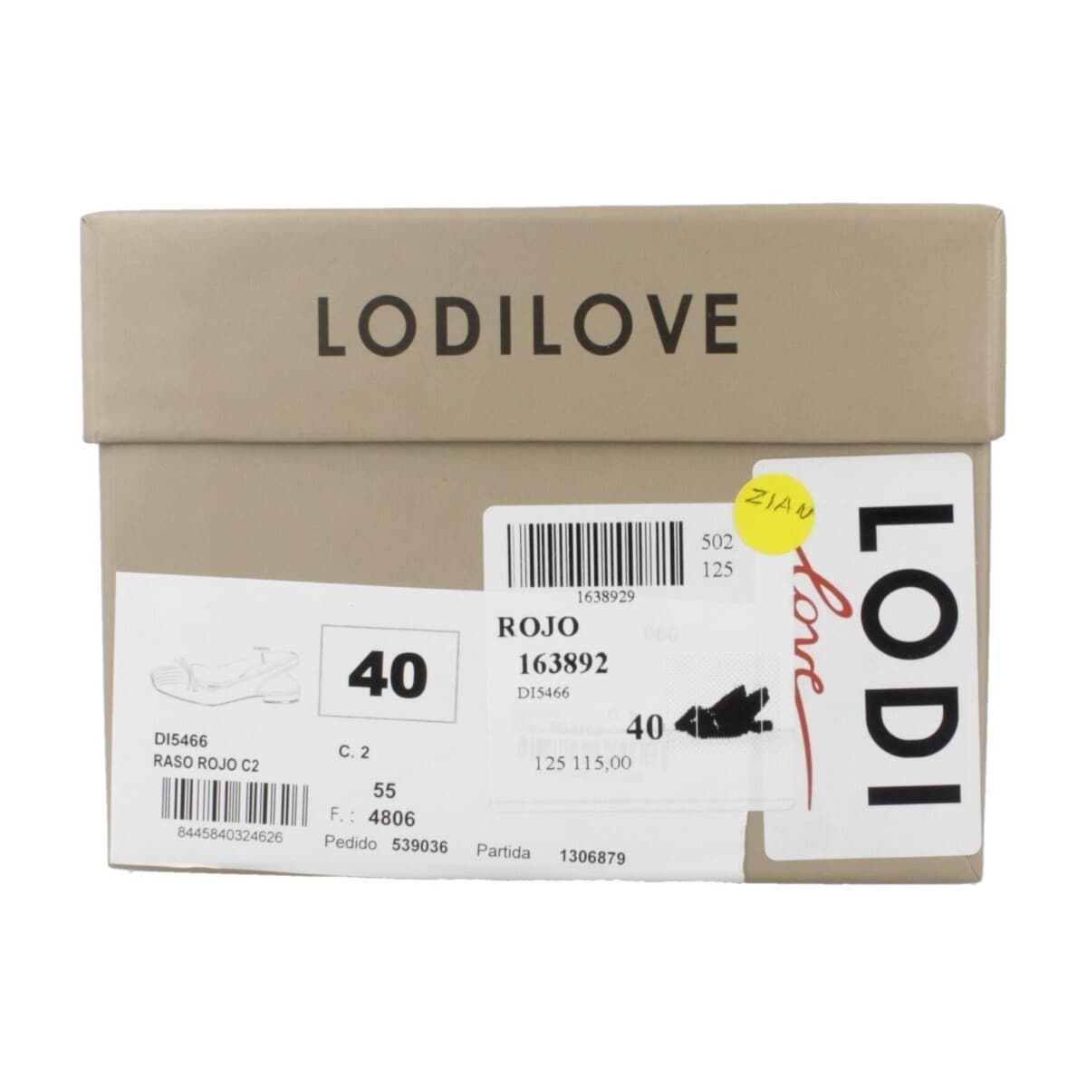 Women's Ballet Flats Lodi Red