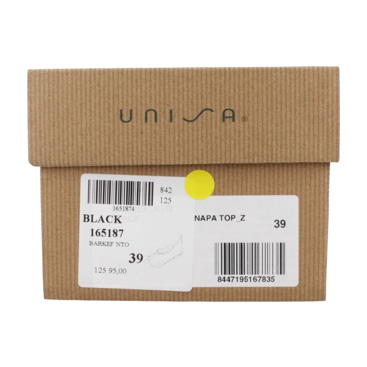 Women's Ballet Flats Unisa Black