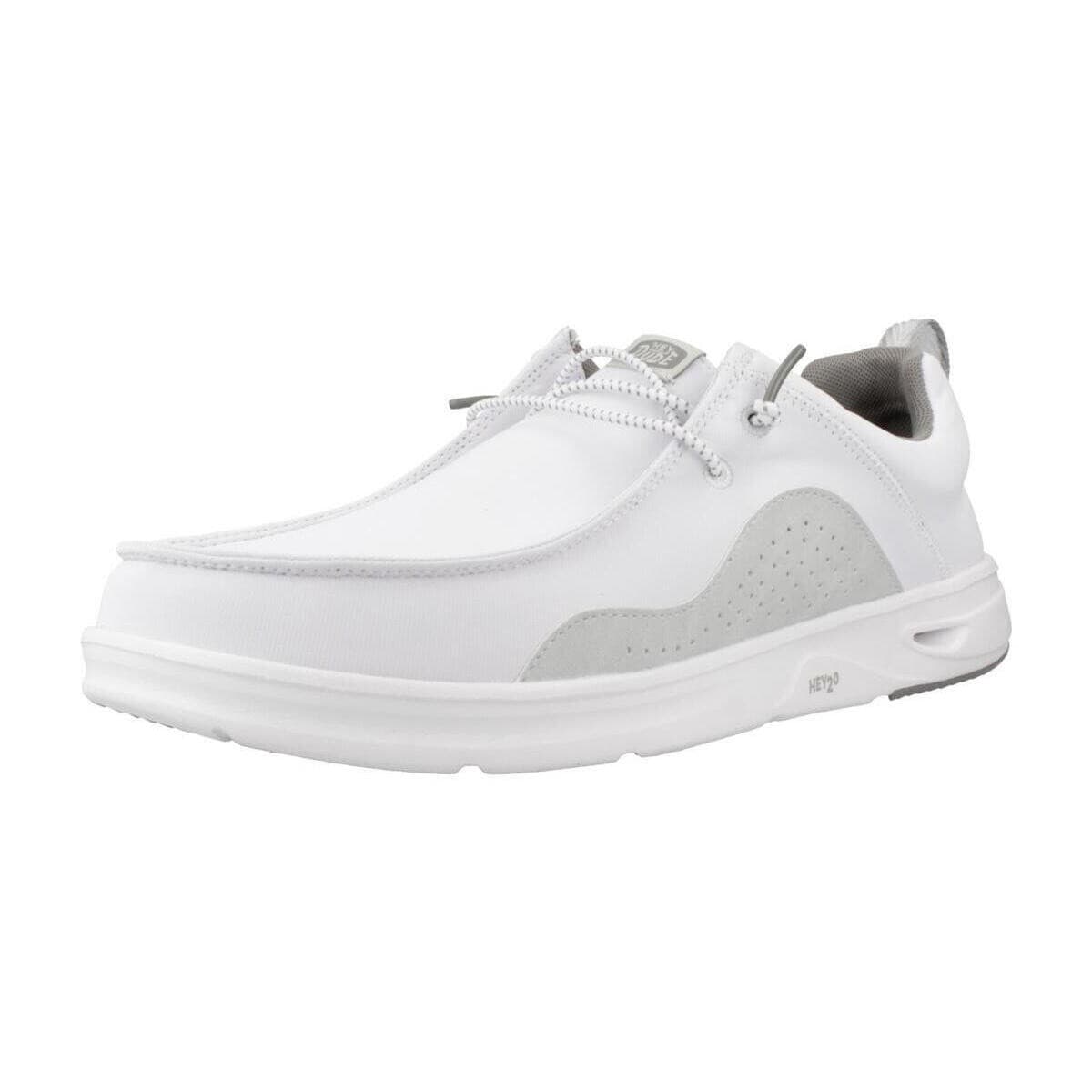 Men's Derby Shoes HEYDUDE White