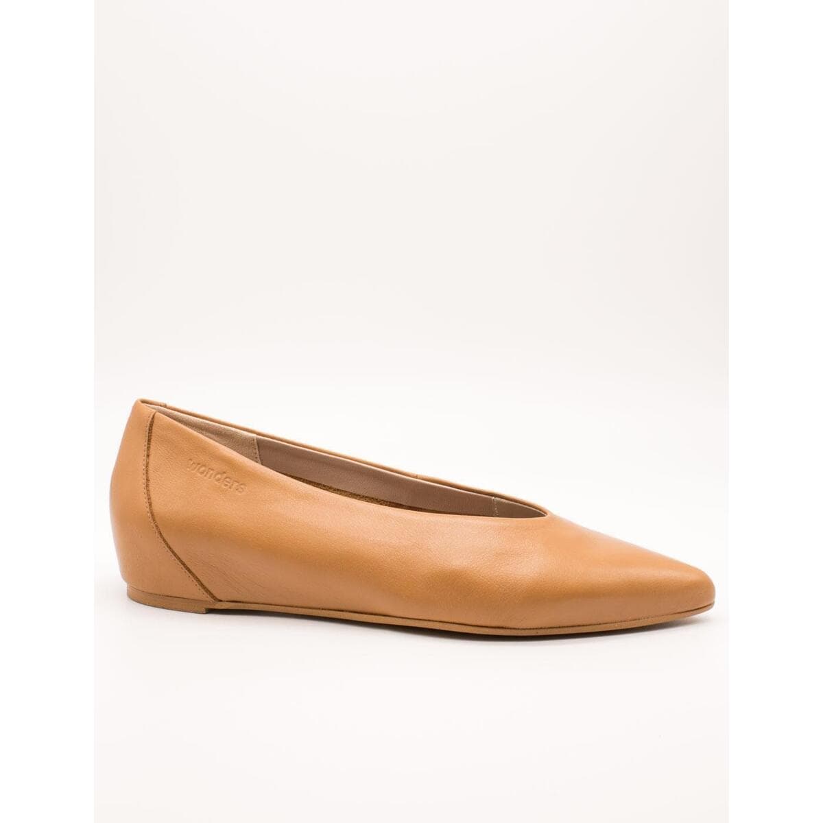 Women's Ballet Flats Wonders Brown