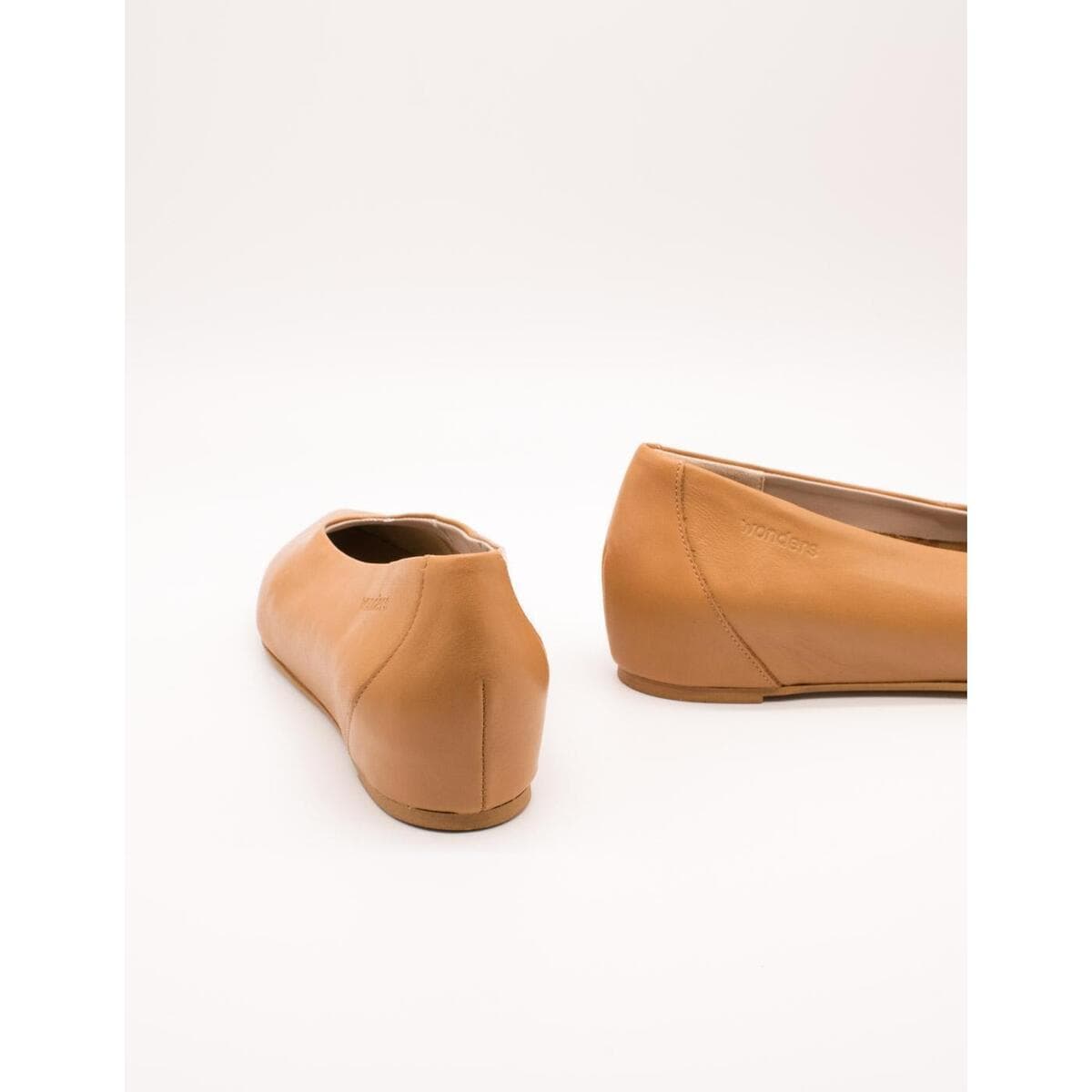 Women's Ballet Flats Wonders Brown