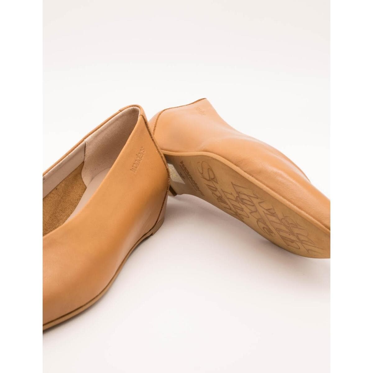 Women's Ballet Flats Wonders Brown