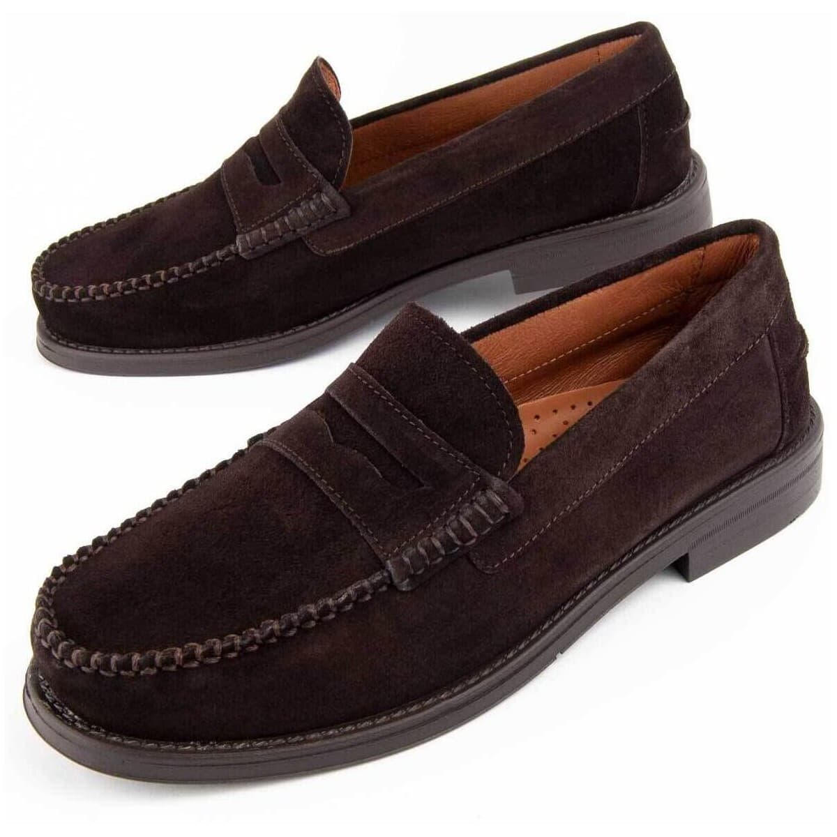 Men's Loafers Purapiel Brown