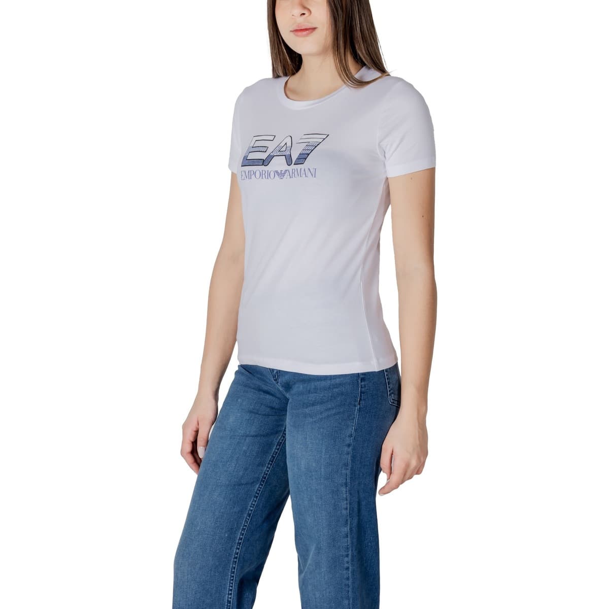Women's T-Shirts EA7 White
