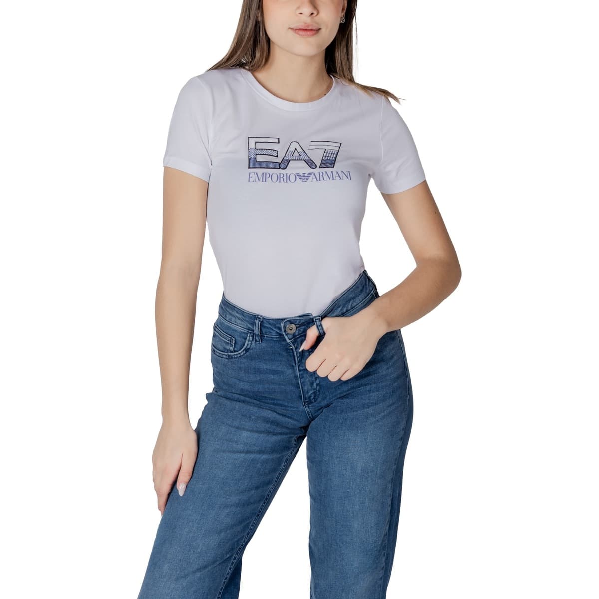Women's T-Shirts EA7 White