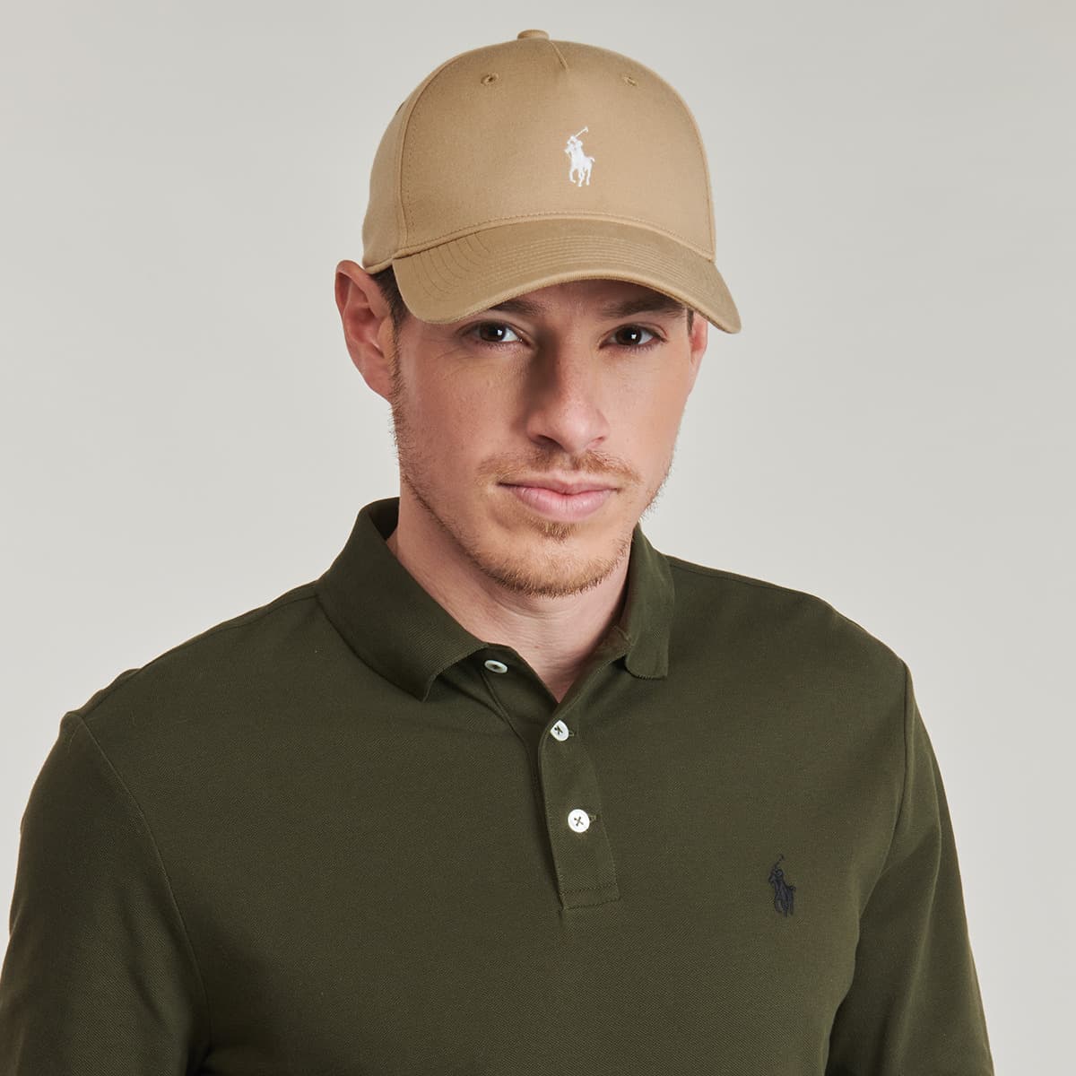 Men's Caps Polo Ralph Lauren Beige
