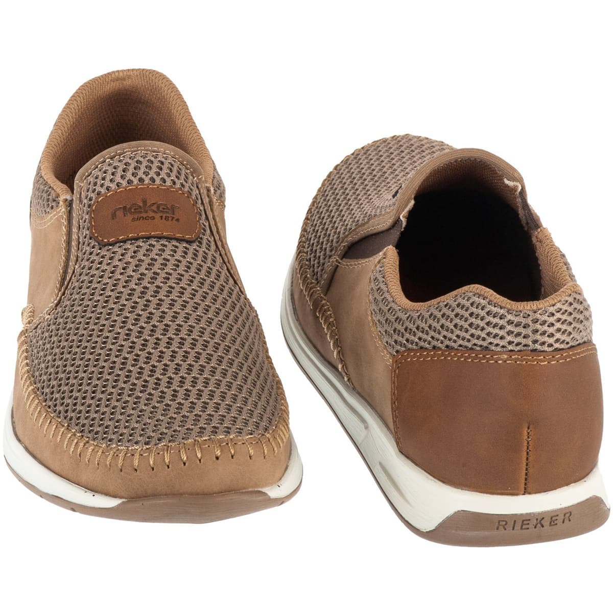 Men's House Slippers Rieker Brown