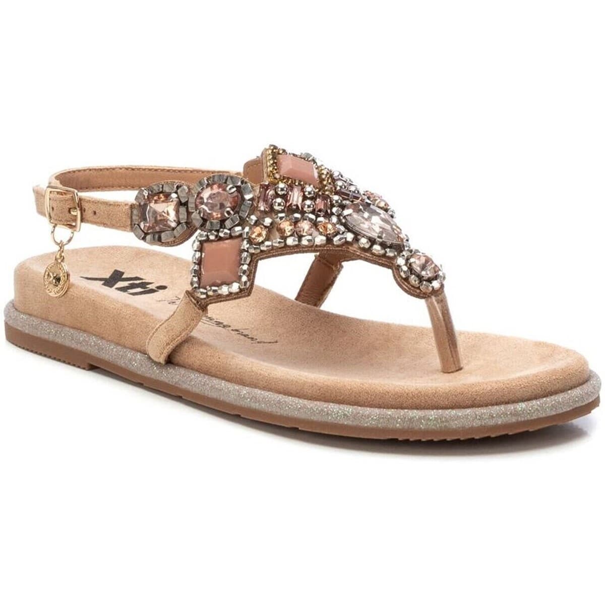 Women's Flip Flops Xti Beige