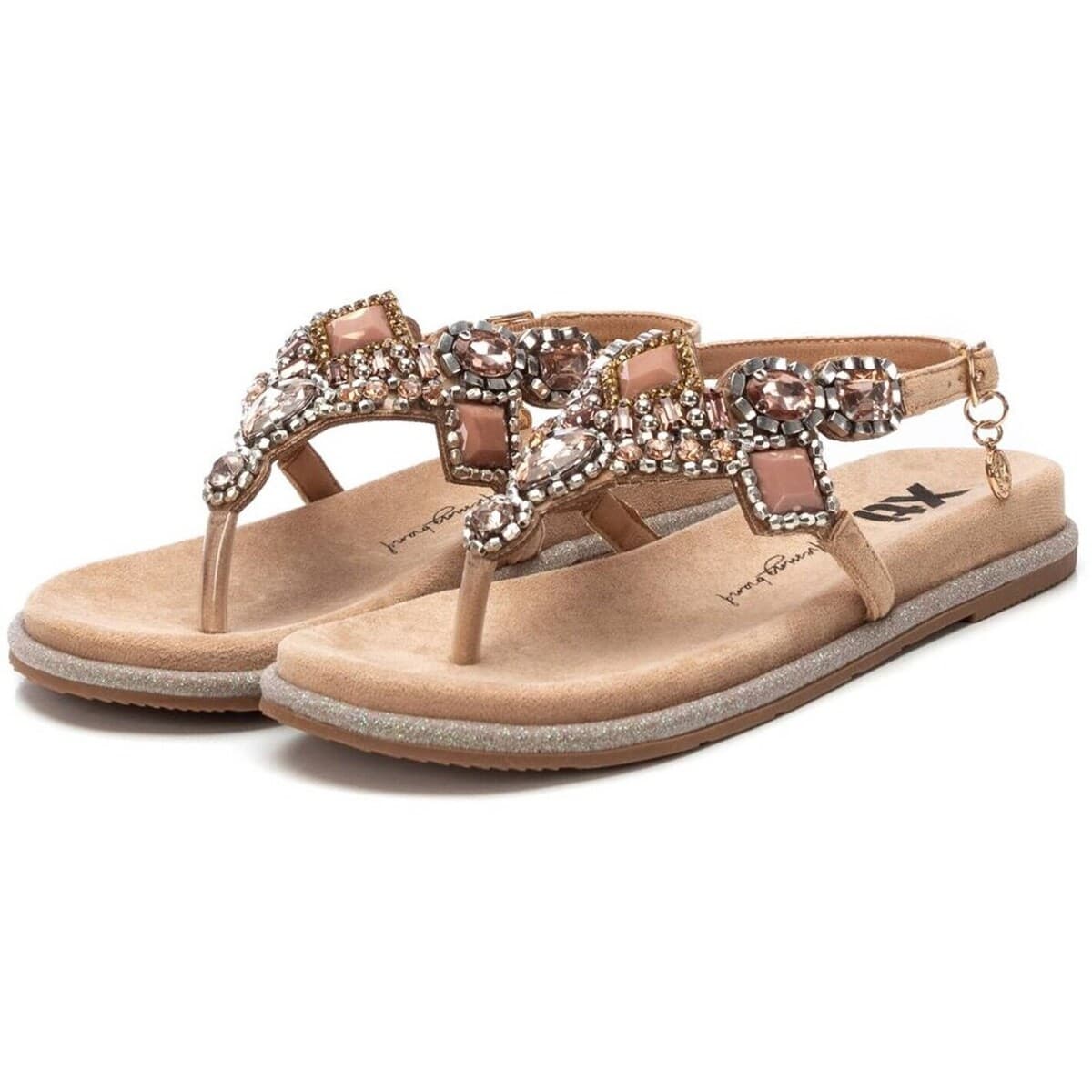 Women's Flip Flops Xti Beige