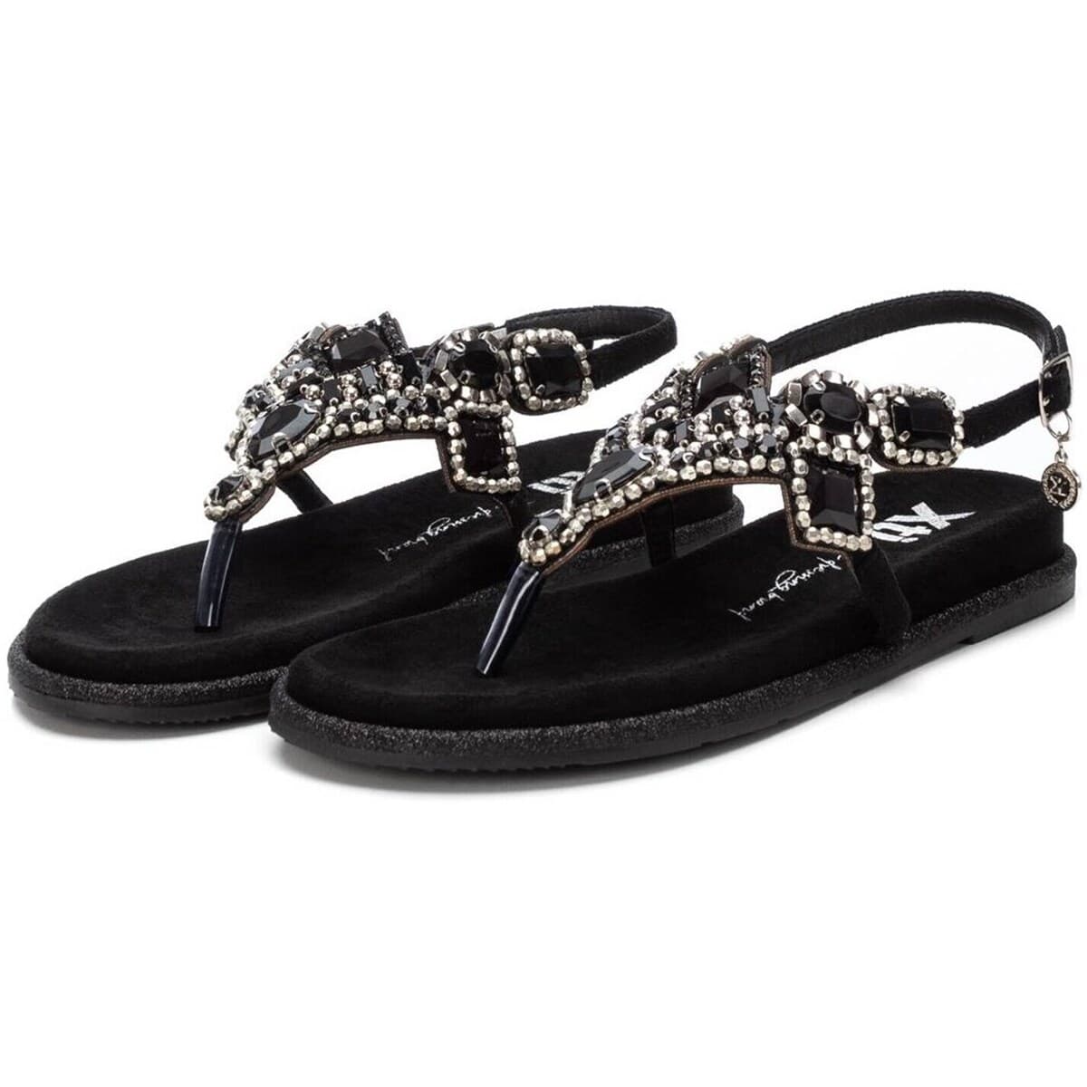 Women's Flip Flops Xti Black