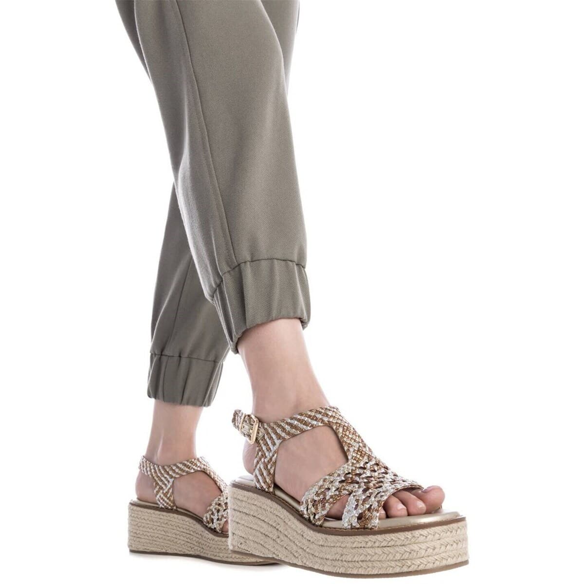 Women's Platforms Xti Gold