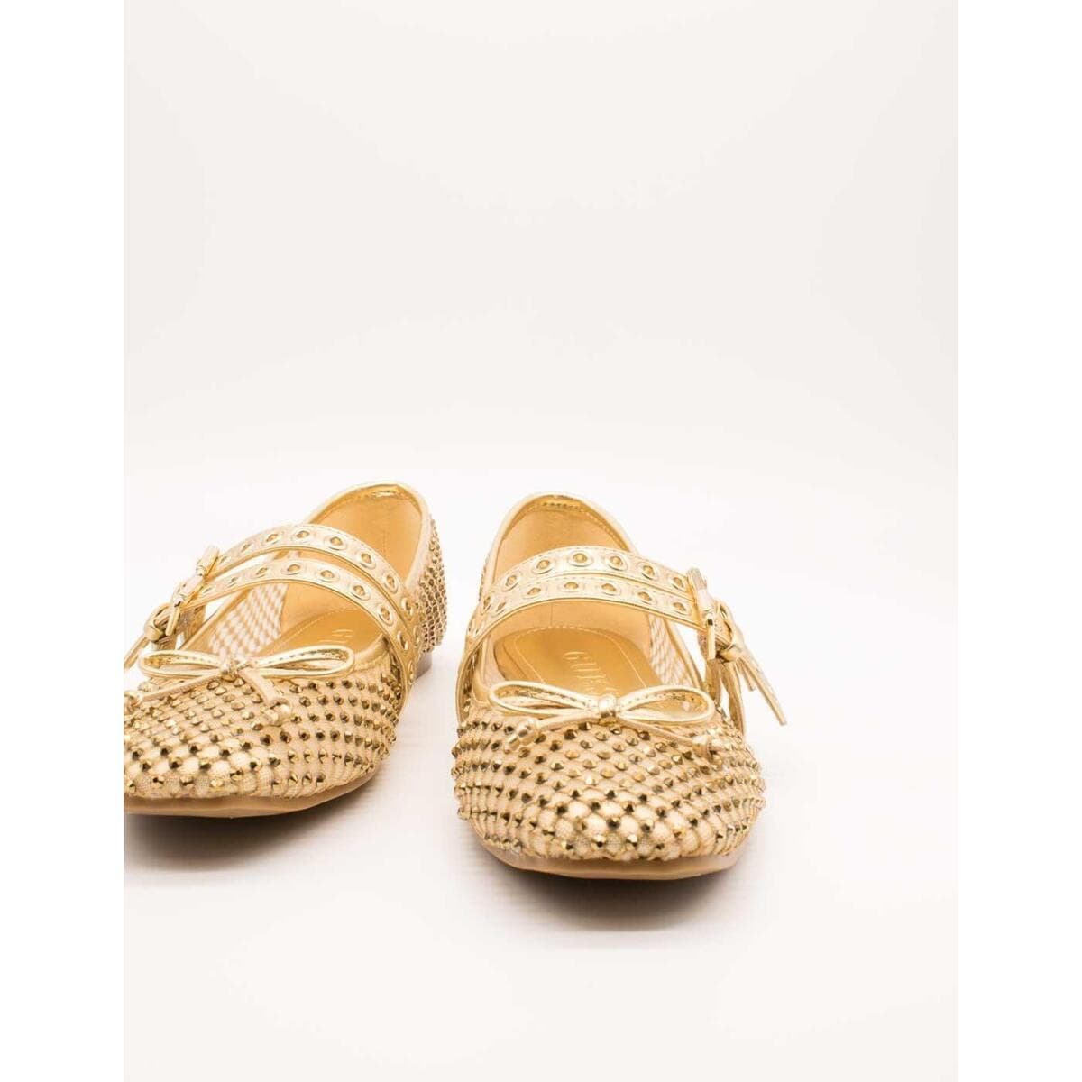 Women's Ballet Flats Guess Gold