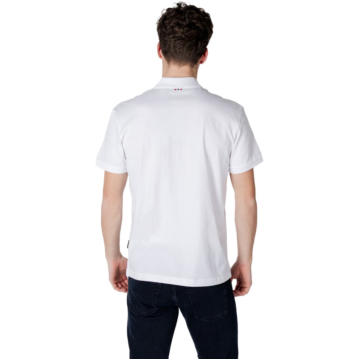 Men's Polo Shirts Napapijri White