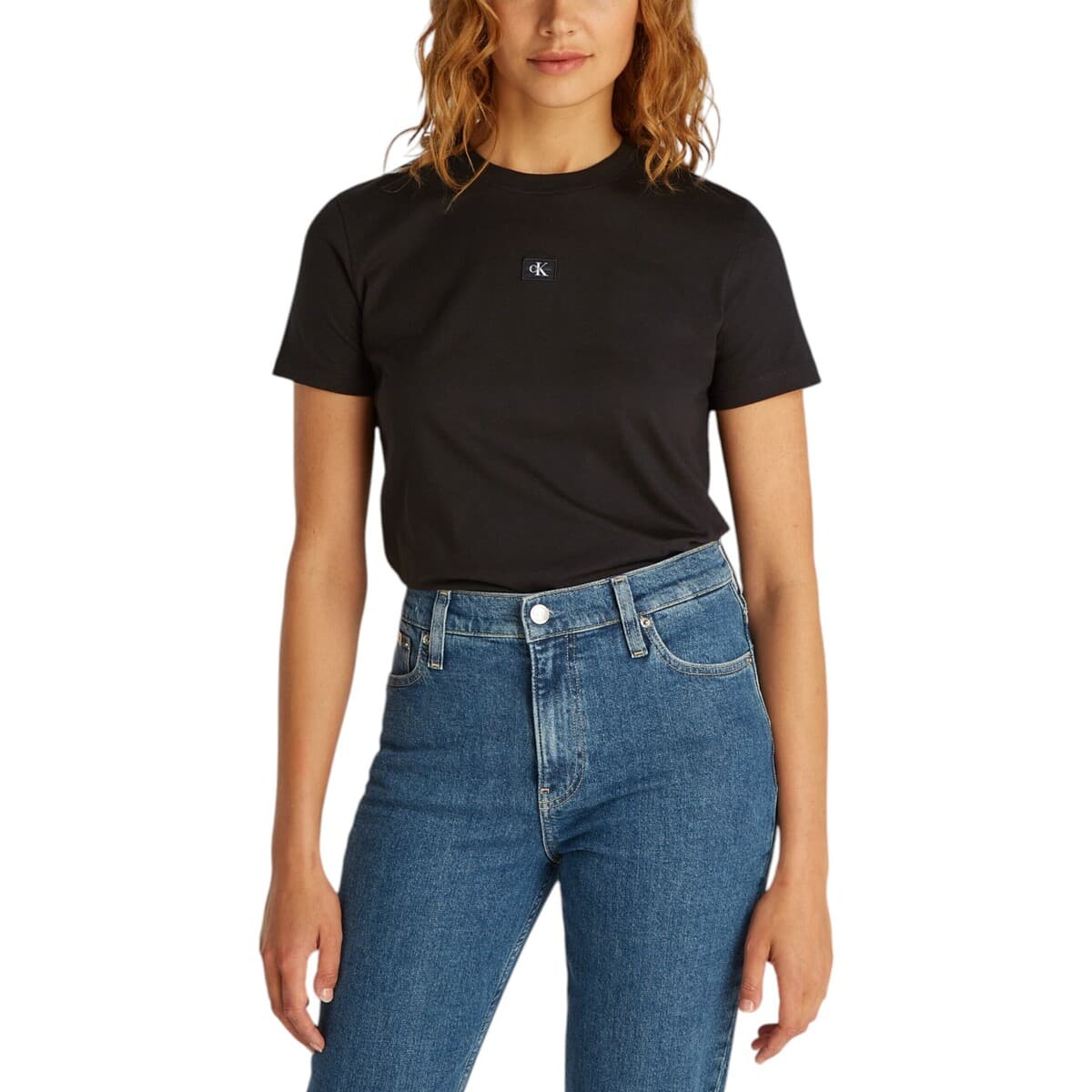 Women's T-Shirts Calvin Klein Black