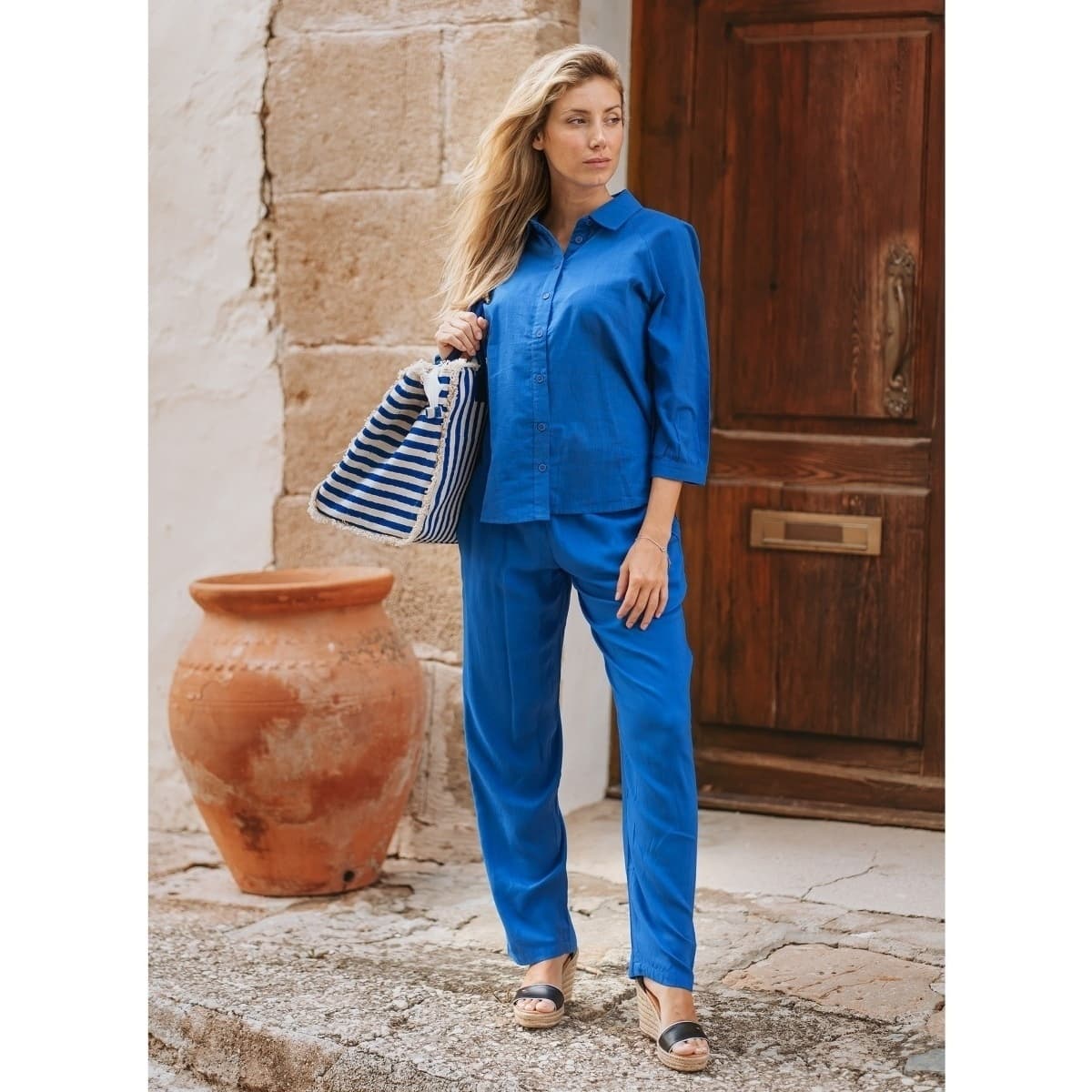 Women's Shirts Isla Bonita By Sigris Blue