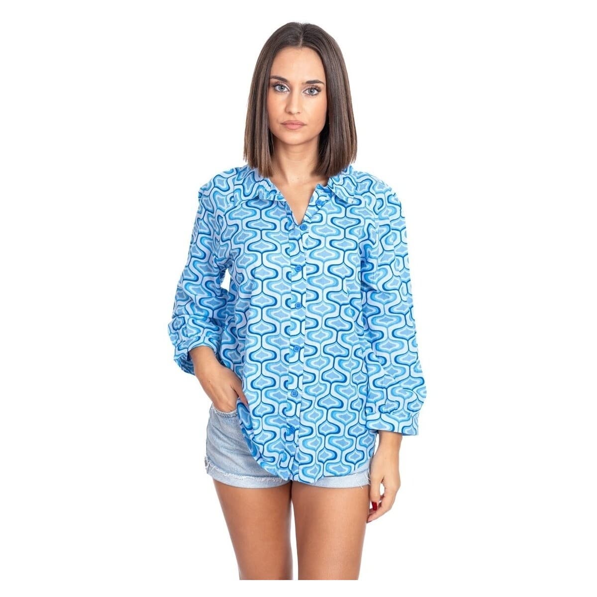 Women's Shirts Isla Bonita By Sigris Blue