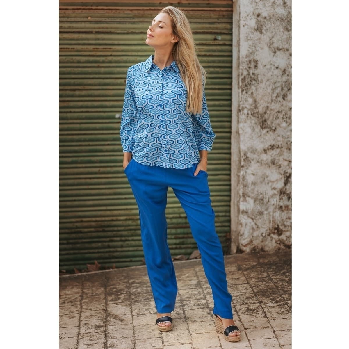 Women's Shirts Isla Bonita By Sigris Blue