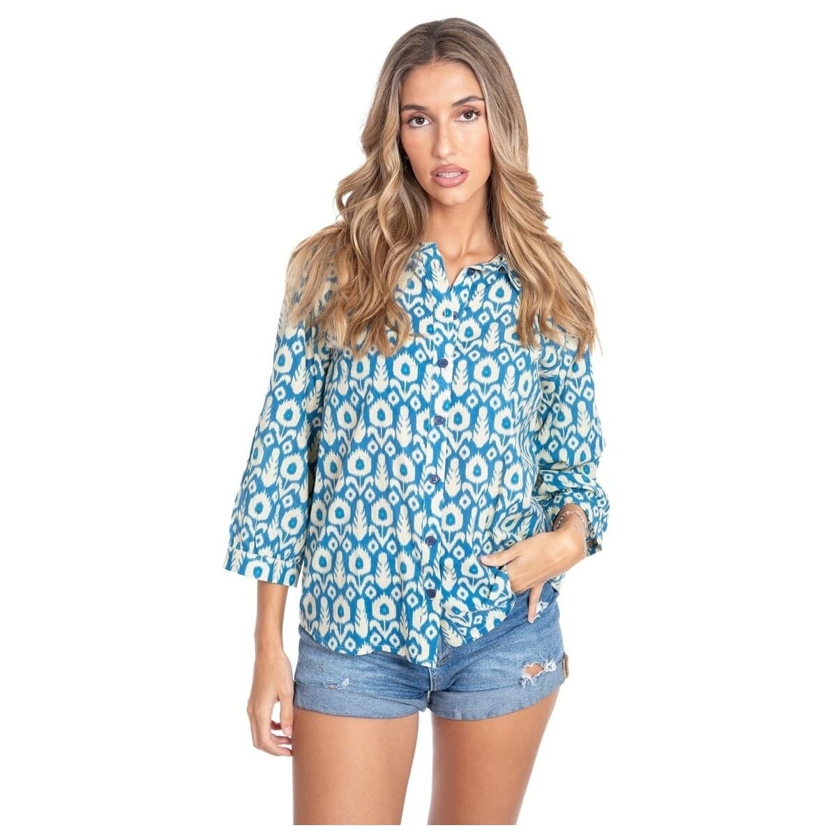 Women's Shirts Isla Bonita By Sigris Blue