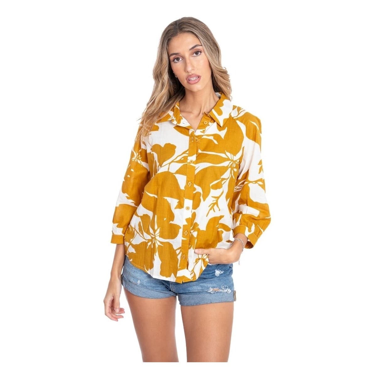 Women's Shirts Isla Bonita By Sigris Orange